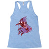 mordecai from regular show, walking dead Racerback Tank
