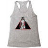 david with rose tattoo Racerback Tank