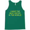 best sister crazy scary Tank Top