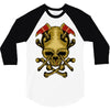 skull axe 3/4 Sleeve Shirt