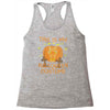 this is my halloween costume Racerback Tank