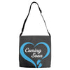 Coming Soon Baby Boy Adjustable Strap Totes
