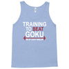 train insaiyan gym training to beat goku or krillin dbz dragon ball z Tank Top