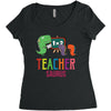 teacher saurus Women's Triblend Scoop T-shirt
