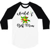 world's best mom 3/4 Sleeve Shirt