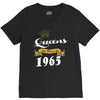 queens are born in 1965 V-Neck Tee
