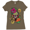 boba flower Ladies Fitted T-Shirt
