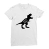 Daddysaurus Ladies Fitted T-Shirt