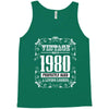 vintage made in 1980 perfectly aged a living legend Tank Top