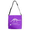 Brontosaurus Dinosaur shirt Inspired by Dustin from Stranger Things Adjustable Strap Totes