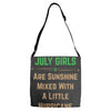July Girls Adjustable Strap Totes