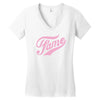 official fame Women's V-Neck T-Shirt