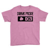 drink mode on Youth Tee