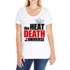 the heat death of the universe Ladies Curvy T-Shirt