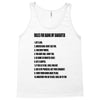 rules for dating my daughter shirt t shirt perfect father's gift Tank Top