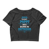 The Best Poppy Was Born In September Crop Top