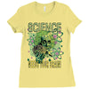 science needs your brain Ladies Fitted T-Shirt