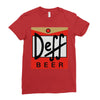 duff parody deff Ladies Fitted T-Shirt