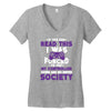 gamer pc controller game funny slogan Women's V-Neck T-Shirt