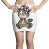 crew five hustla Mini Skirts