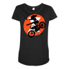 black attack Maternity Scoop Neck T-shirt