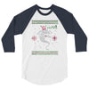 neverending christmas 3/4 Sleeve Shirt