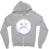 halographic sad boys Zipper Hoodie