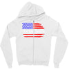 american flag we the people Zipper Hoodie