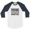 friends 3/4 Sleeve Shirt