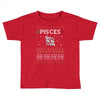 pisces christmas ugly sweater Toddler T-shirt