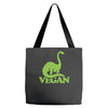 vegan dinosaur best trending Tote Bags
