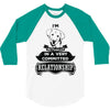I Am Golden Retriever Actually In A Very Commited Relationship 3/4 Sleeve Shirt