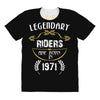 legendary riders are born in 1971 All Over Women's T-shirt