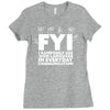 i use random sign language Ladies Fitted T-Shirt