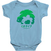 mega grass Baby Bodysuit