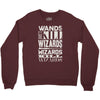 wizards kill wizards Crewneck Sweatshirt