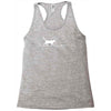 rope heart cat Racerback Tank