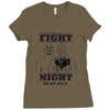 Fight Night Ladies Fitted T-Shirt