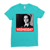 wednesday addams Ladies Fitted T-Shirt