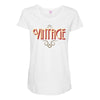Vintage Maternity Scoop Neck T-shirt