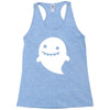 funny ghost Racerback Tank