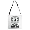 Never Underestimate Old Man Who Was Born December Adjustable Strap Totes
