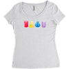 chemistry shot glasses Women's Triblend Scoop T-shirt