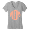 mom 2 Women's V-Neck T-Shirt