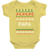 ugly christmas papa Baby Bodysuit