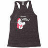 santa define naughty Racerback Tank