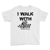 i walk with wasd Youth Tee