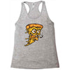 pizza smoking Racerback Tank