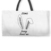some bunny loves me Weekender Totes
