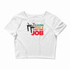 7 eleven was a part time job Crop Top